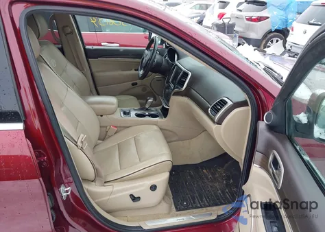 2016 Jeep Grand Cherokee Overland z USA, uszkodzony, nr VIN 1C4RJFCG2GC498582